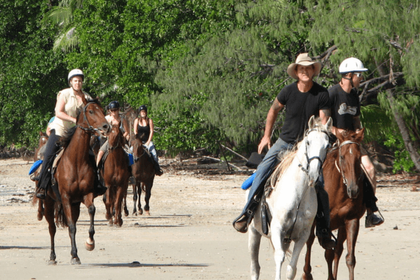 Beach horseback riding